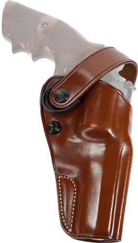 Galco Dao Belt Holster Rh - Leather S&w N Fr 29/629 4" Tn<