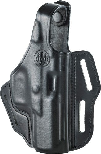 Beretta Holster Apx Belt Slide - Thumb Break Rh Leather Black