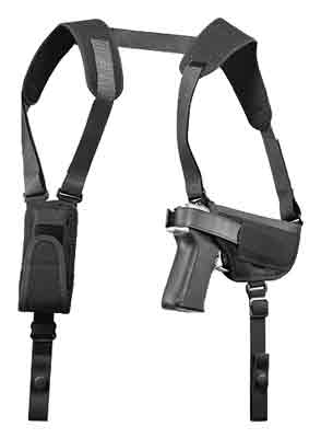 Michaels Pro-pak Hztl-shoulder - Holster #0 Rh/lh Nylon Black!