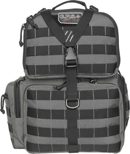 Gps Tactical Range Backpack - W/waist Strap Gray Nylon<