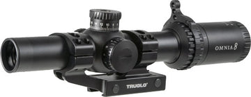 Truglo Omnia 1-8x24mm Scope - 30mm Tube Ir Sp W/1pc Mount Do