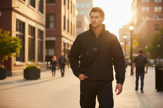 Get Home Safe Bundle - Lifestyle shot with person wearing gear