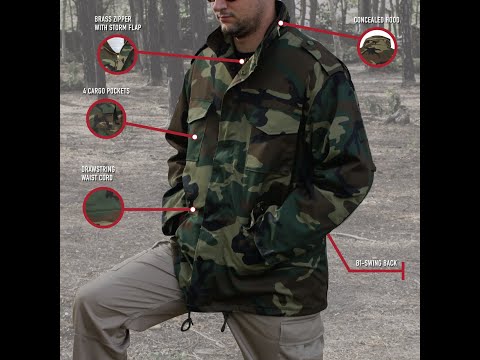 Camo M-65 Field Jacket