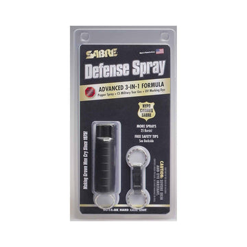 Sabre 3-In-1 Pepper Spray With Plastic Case - Tactical Choice Plus