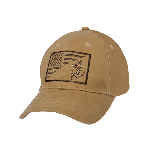 US Navy Anchor / Flag Low Profile Cap - Tactical Choice Plus