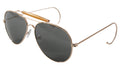 G.I. Type Air Force Pilots Sunglasses With Case - Tactical Choice Plus