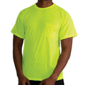 Rothco Moisture Wicking Pocket T-Shirt - Safety Green - Tactical Choice Plus