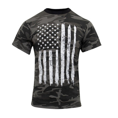 Rothco Camo US Flag T-Shirt - Tactical Choice Plus