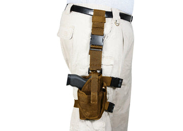 Deluxe Adjustable Universal Drop Leg Tactical Holster - Tactical Choice Plus