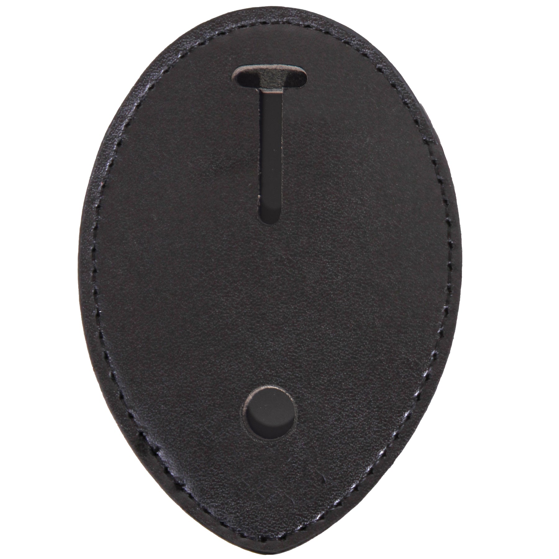 Leather Clip-On Badge Holder - Tactical Choice Plus