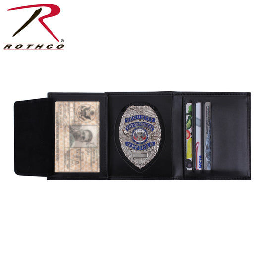 Rothco Leather ID & Badge Wallet - Tactical Choice Plus