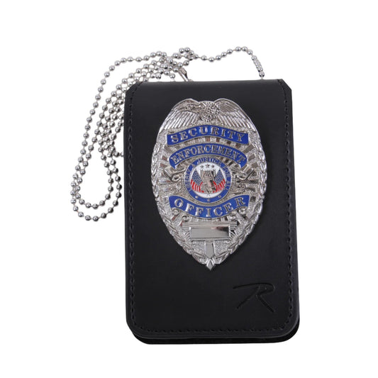 Universal Leather Badge & ID Holder - Tactical Choice Plus