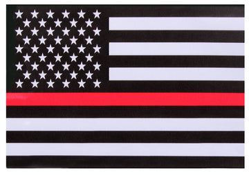 Rothco Thin Red Line Flag Decal - Tactical Choice Plus