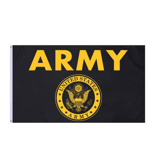 Black & Gold Army Flag - Tactical Choice Plus