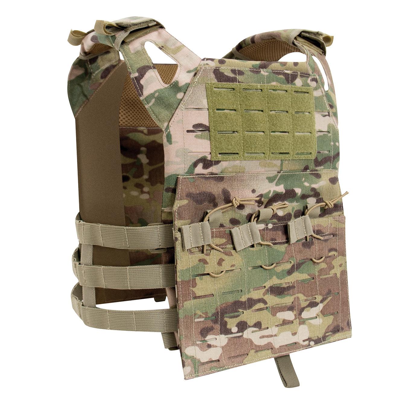 Laser Cut MOLLE Lightweight Armor Carrier Vest - Tactical Choice Plus
