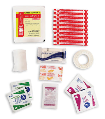 Rothco Military Zipper First Aid Kit Contents - Tactical Choice Plus
