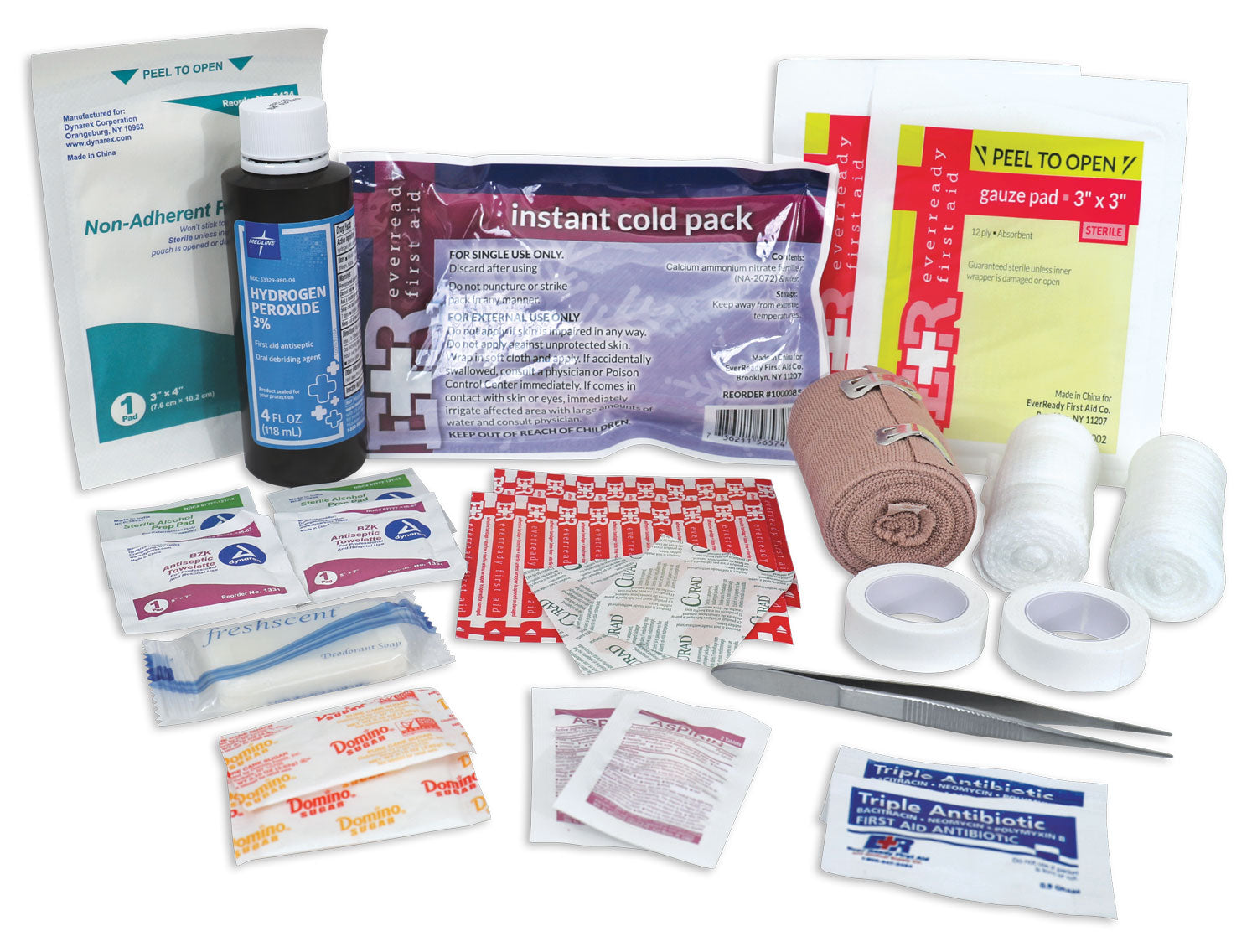 Rothco Tactical First Aid Kit Contents - Tactical Choice Plus
