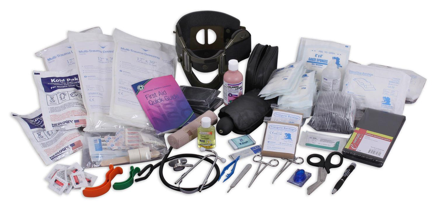 Rothco Military Trauma Kit Contents - Tactical Choice Plus