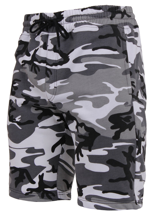 Rothco Camo And Solid Color Sweatshorts - Tactical Choice Plus
