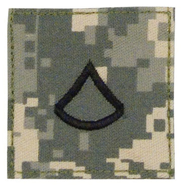 Rothco Official U.S. Made Embroidered Rank Insignia - Private 1st Class - Tactical Choice Plus