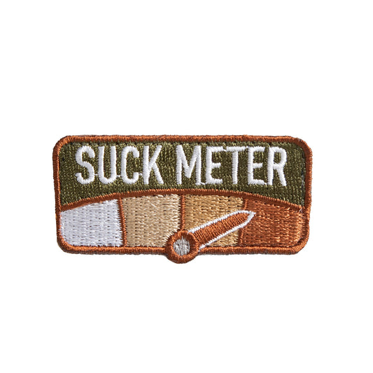 Rothco Suck Meter Morale Patch - Tactical Choice Plus