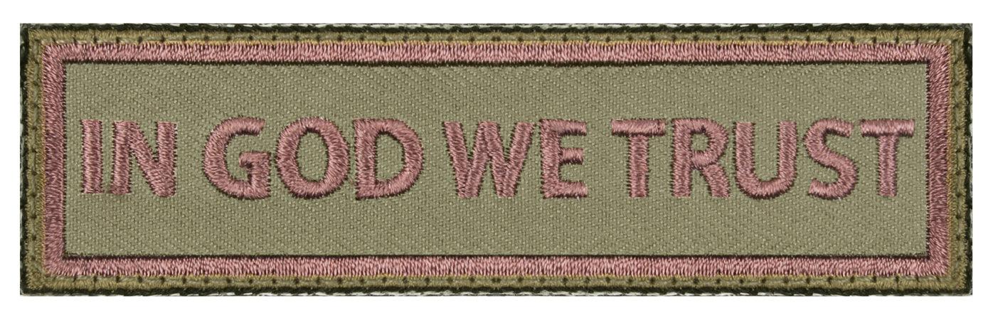 In God We Trust Morale Patch - Tactical Choice Plus