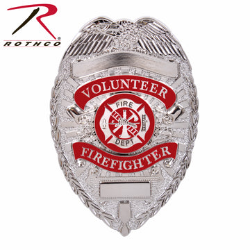 Rothco Deluxe Fire Department Badge - Tactical Choice Plus