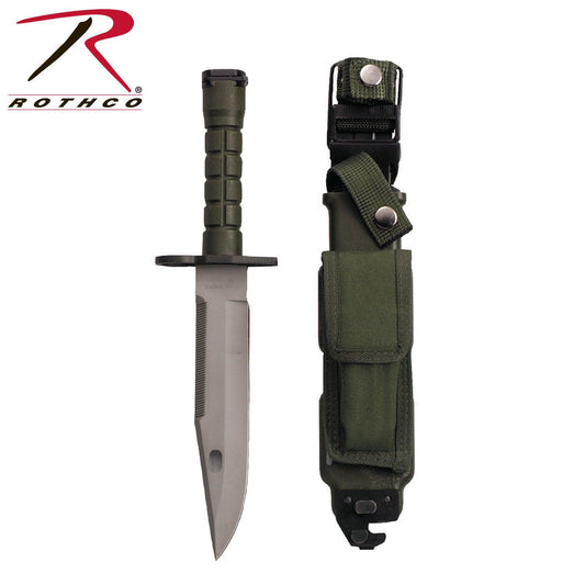 Rothco G.I. Type M-9 Bayonet W/ Sheath - Tactical Choice Plus