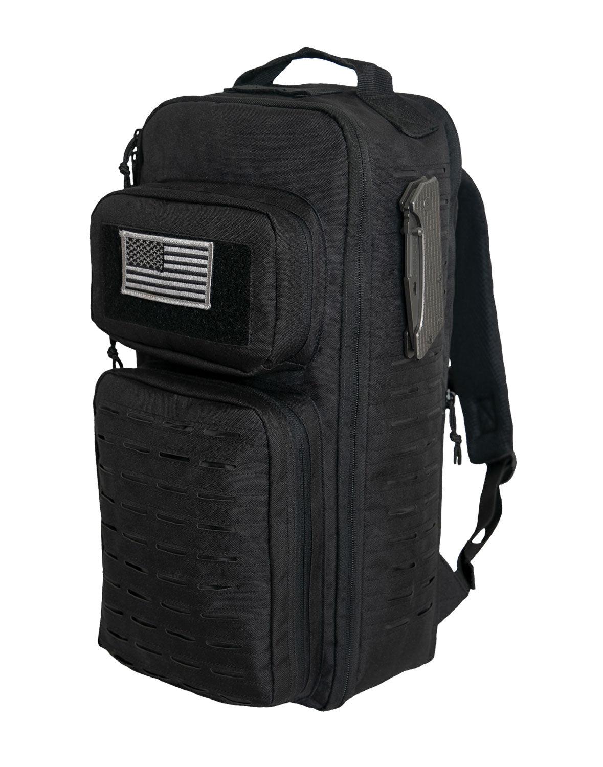 Tactical Single Sling Pack With Laser Cut MOLLE - Tactical Choice Plus