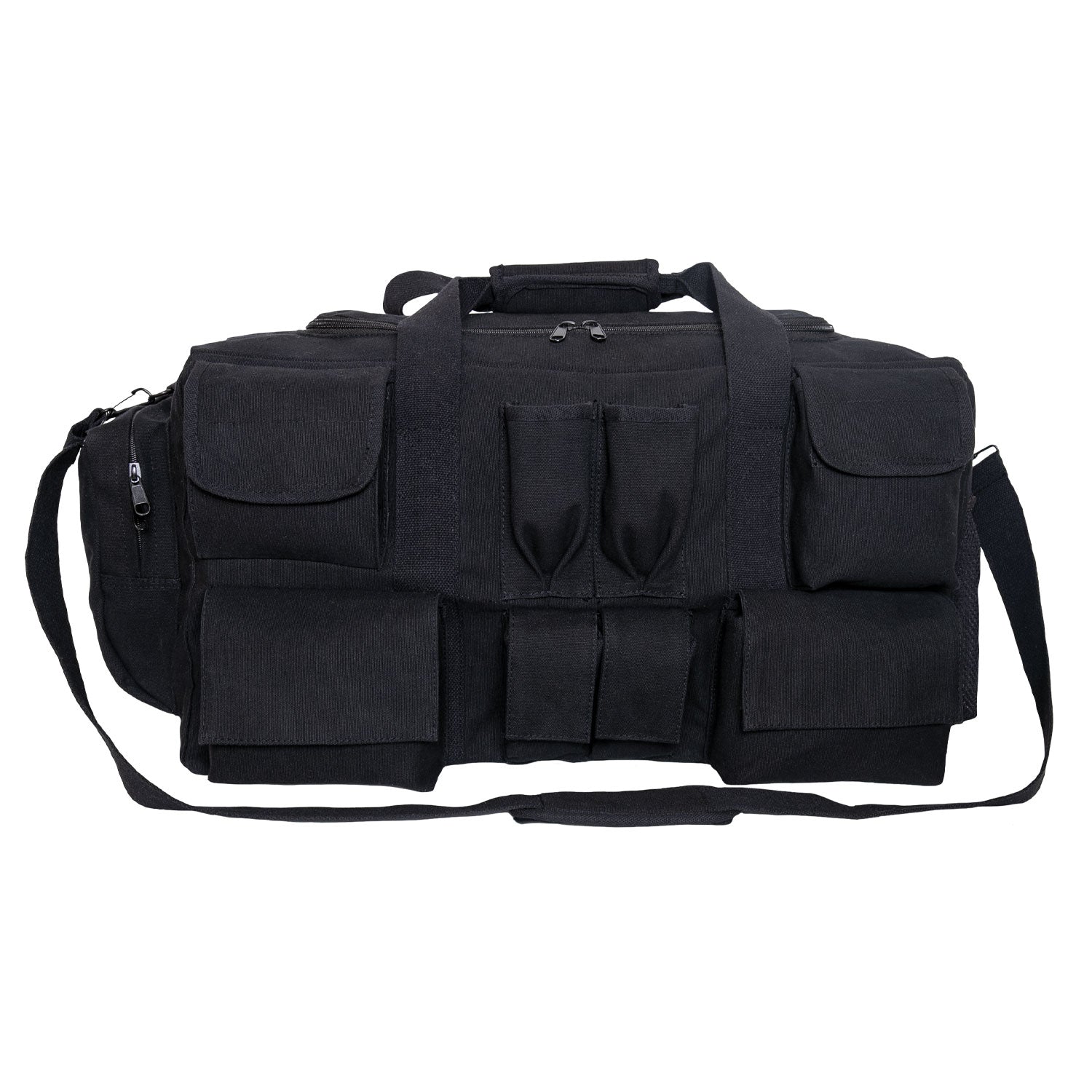 Canvas Pocketed Military Gear Bag - Tactical Choice Plus