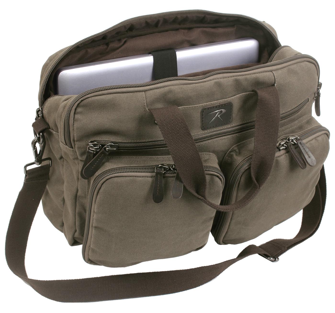 Rothco Canvas Briefcase Backpack - Tactical Choice Plus