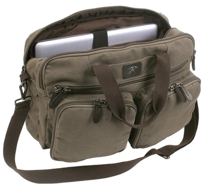 Rothco Canvas Briefcase Backpack - Tactical Choice Plus