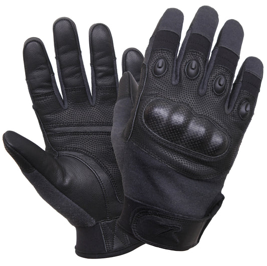 Carbon Fiber Hard Knuckle Cut/Fire Resistant Gloves - Tactical Choice Plus