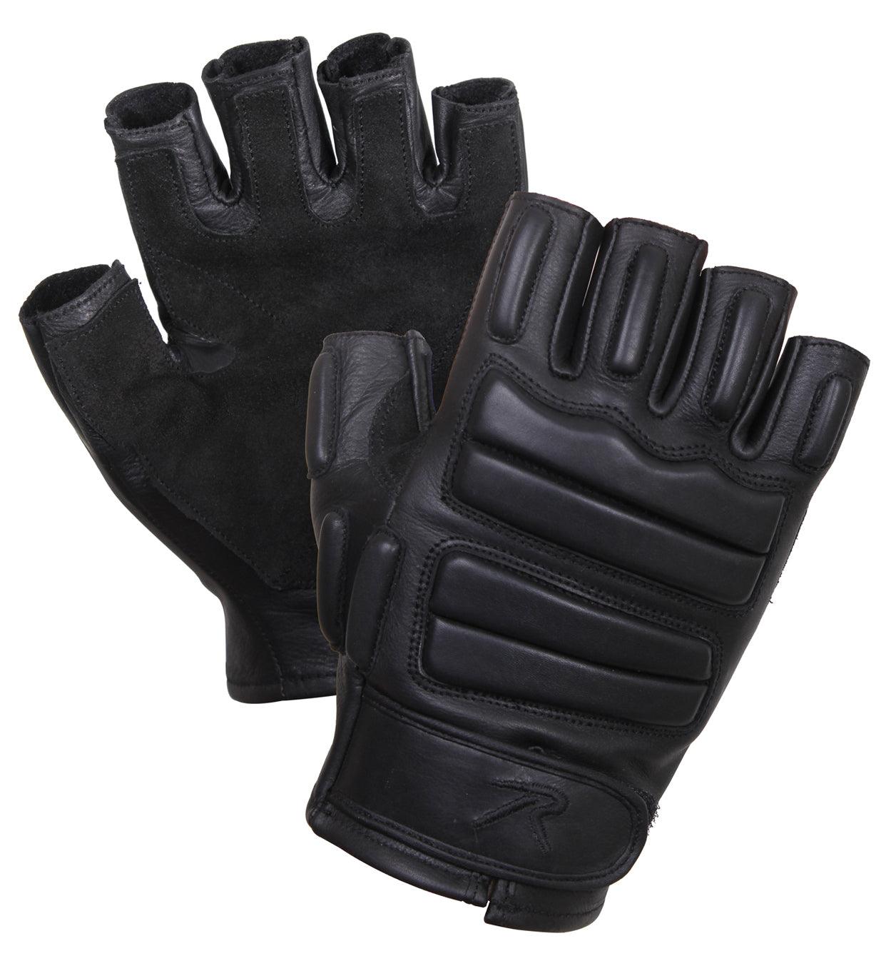Fingerless Padded Tactical Gloves - Tactical Choice Plus