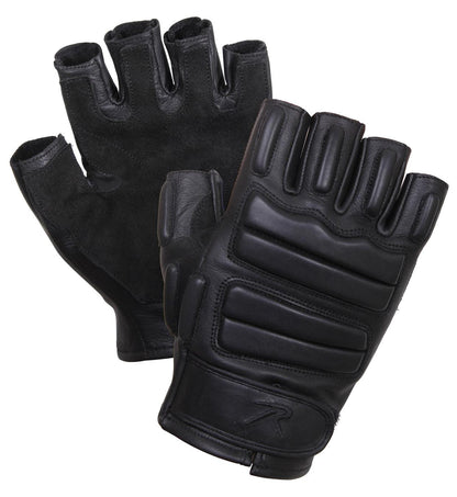 Fingerless Padded Tactical Gloves - Tactical Choice Plus