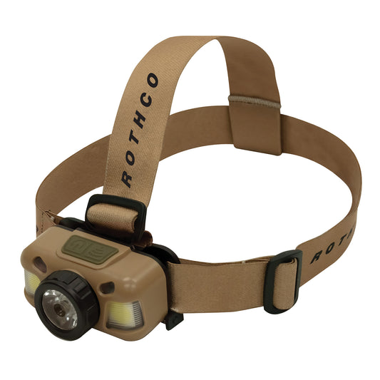 Rothco Rechargeable 600 Lumen Led Headlamp - Tactical Choice Plus