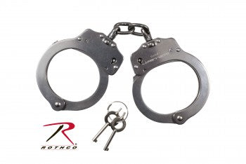 Rothco NIJ Approved Stainless Steel Handcuffs - Tactical Choice Plus
