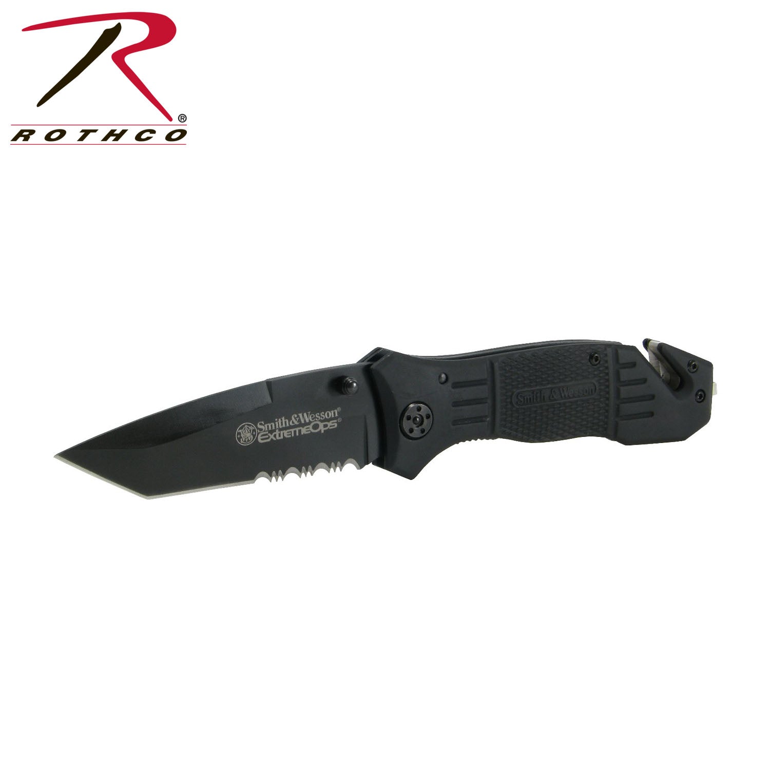 Smith & Wesson Extreme OPS Rescue Knife - Tactical Choice Plus