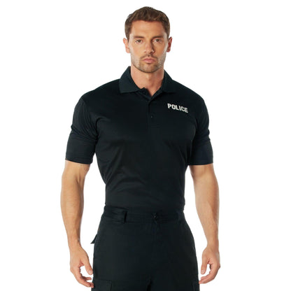 Rothco Moisture Wicking Police Polo Shirt - Tactical Choice Plus