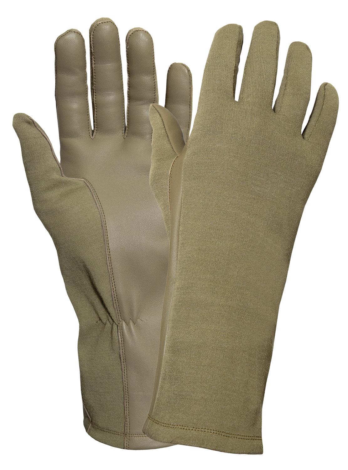 G.I. Type Flame & Heat Resistant Flight Gloves - Tactical Choice Plus