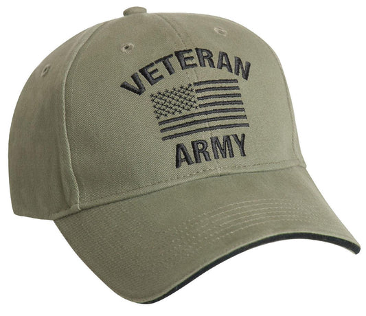 Vintage Low Profile Cap - Army Veteran - Tactical Choice Plus