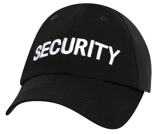 Security Mesh Back Tactical Cap - Black - Tactical Choice Plus