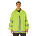Rothco Safety Reflective Rain Jacket - Tactical Choice Plus