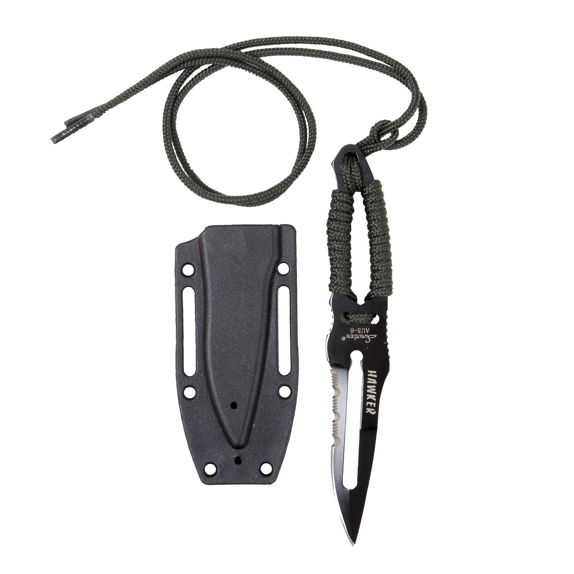 Rothco Paracord Knife With Sheath - Tactical Choice Plus