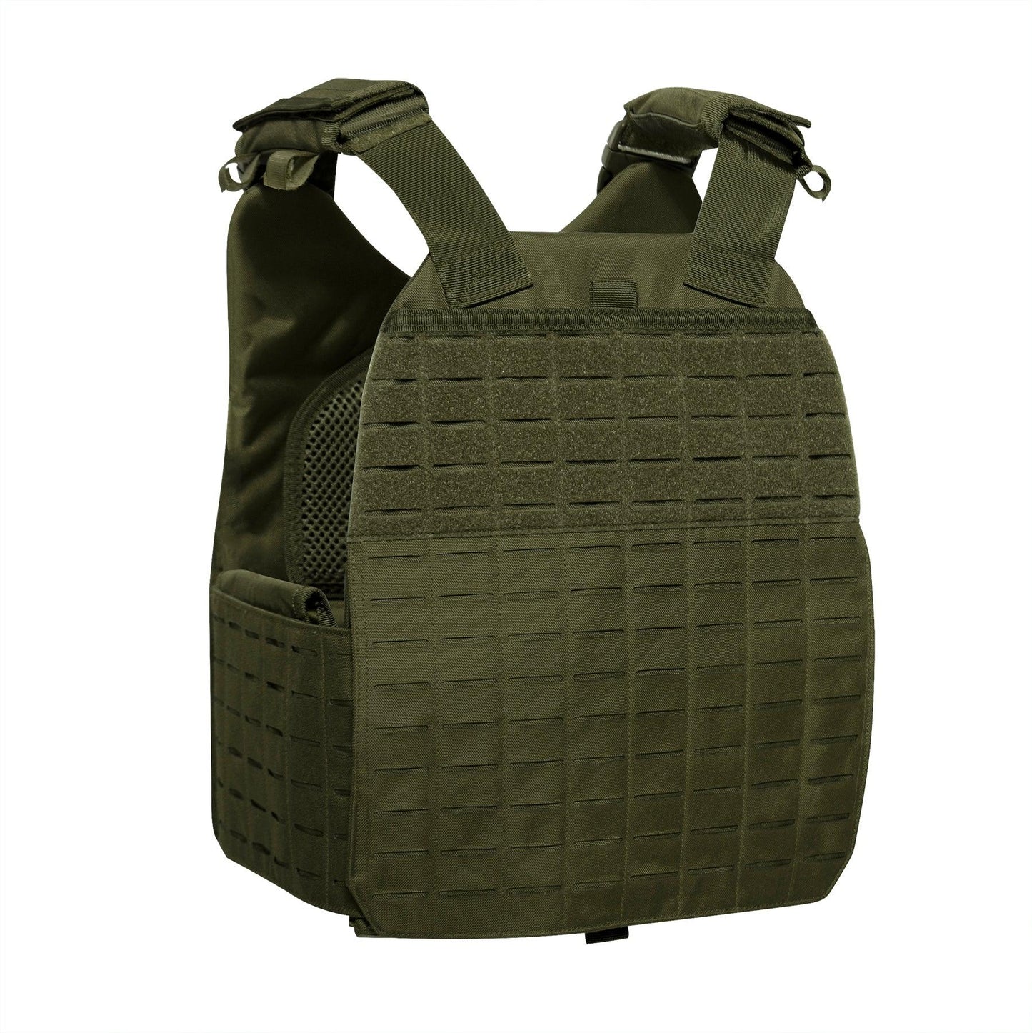 Laser Cut MOLLE Plate Carrier Vest - Tactical Choice Plus