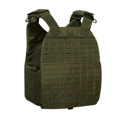 Laser Cut MOLLE Plate Carrier Vest - Tactical Choice Plus