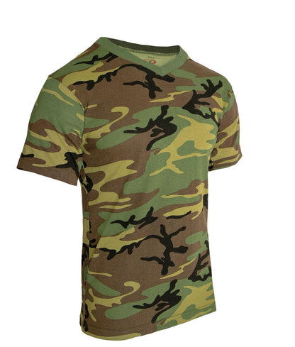 Camo V-Neck T-Shirt - Tactical Choice Plus