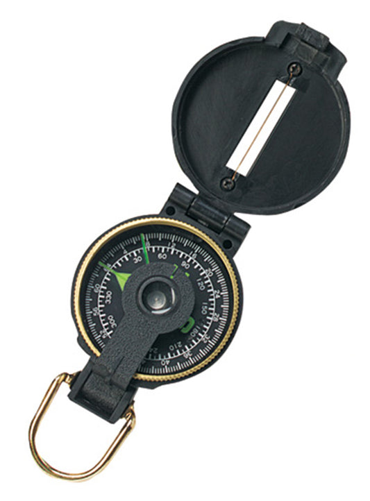 Lensatic Plastic Compass - Tactical Choice Plus