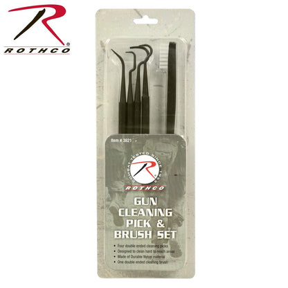 Rothco Gun Cleaning Pick & Brush Set - Tactical Choice Plus