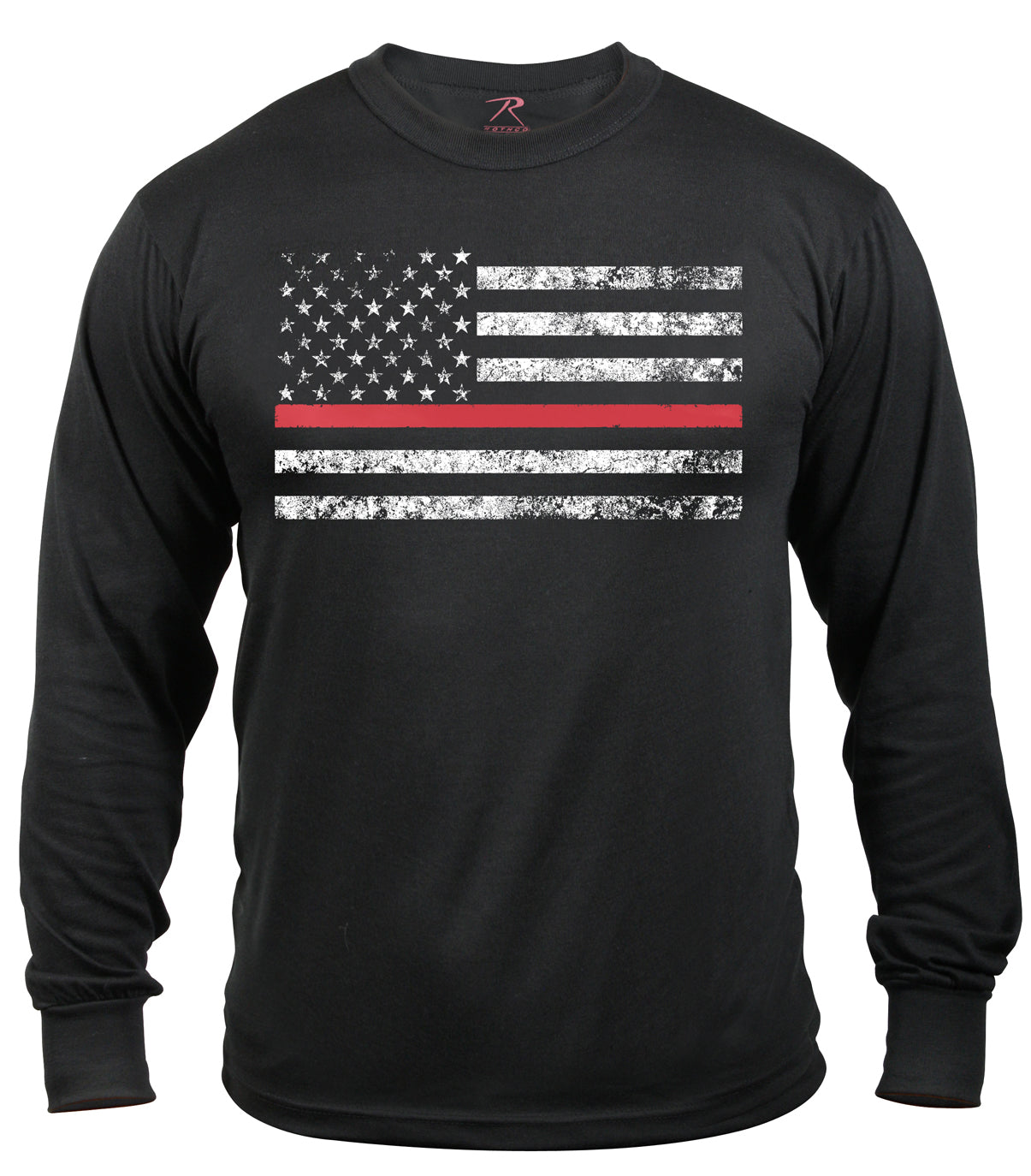 Rothco Thin Red Line Long Sleeve T-shirt - Tactical Choice Plus
